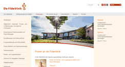 Desktop Screenshot of filderklinik.praxen-stuttgart.de
